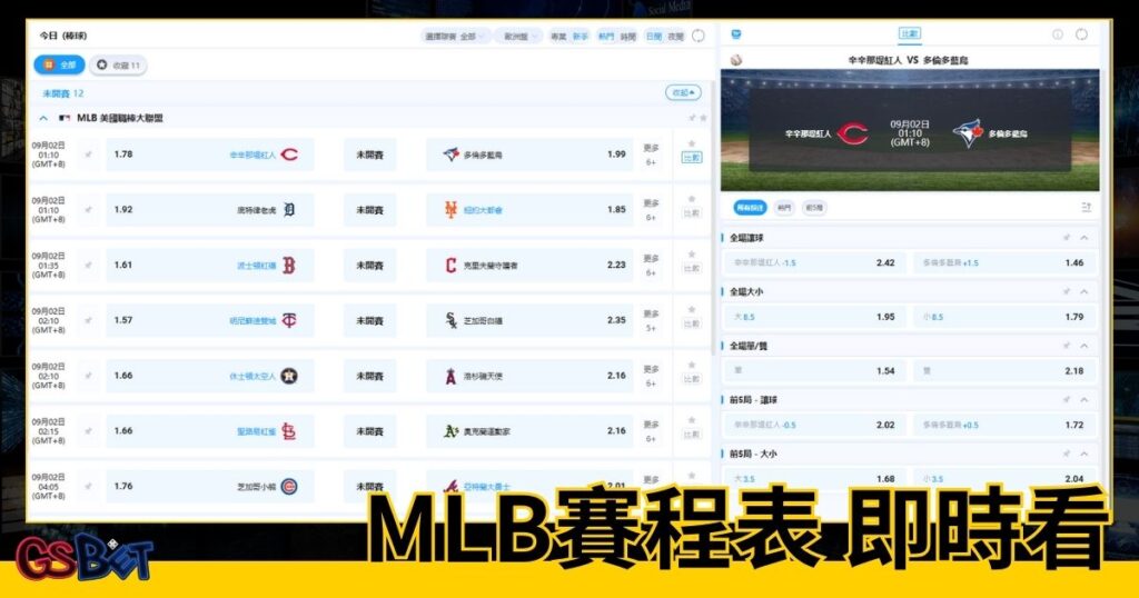 哪裡可以看 mlb直播